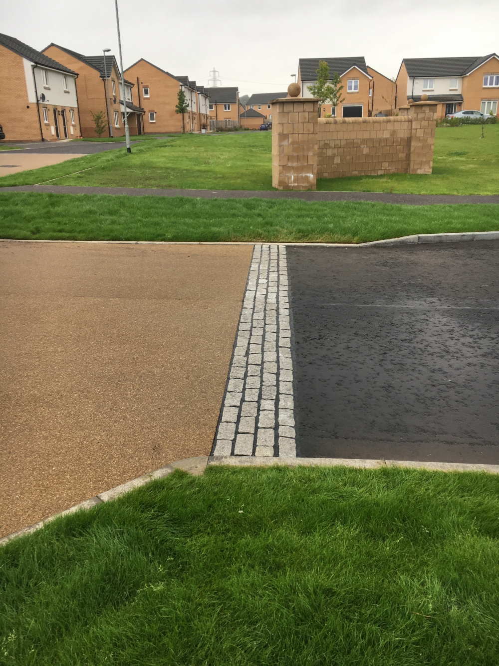 Resin Bound Edging strips