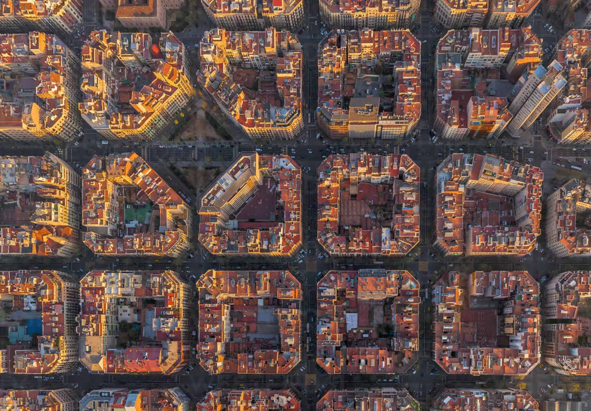 barca superblocks traffic calming