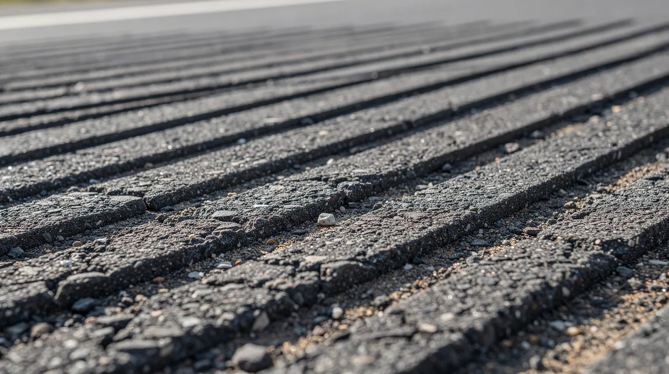 TYPICAL UK BUMP / RUMBLE STRIPS